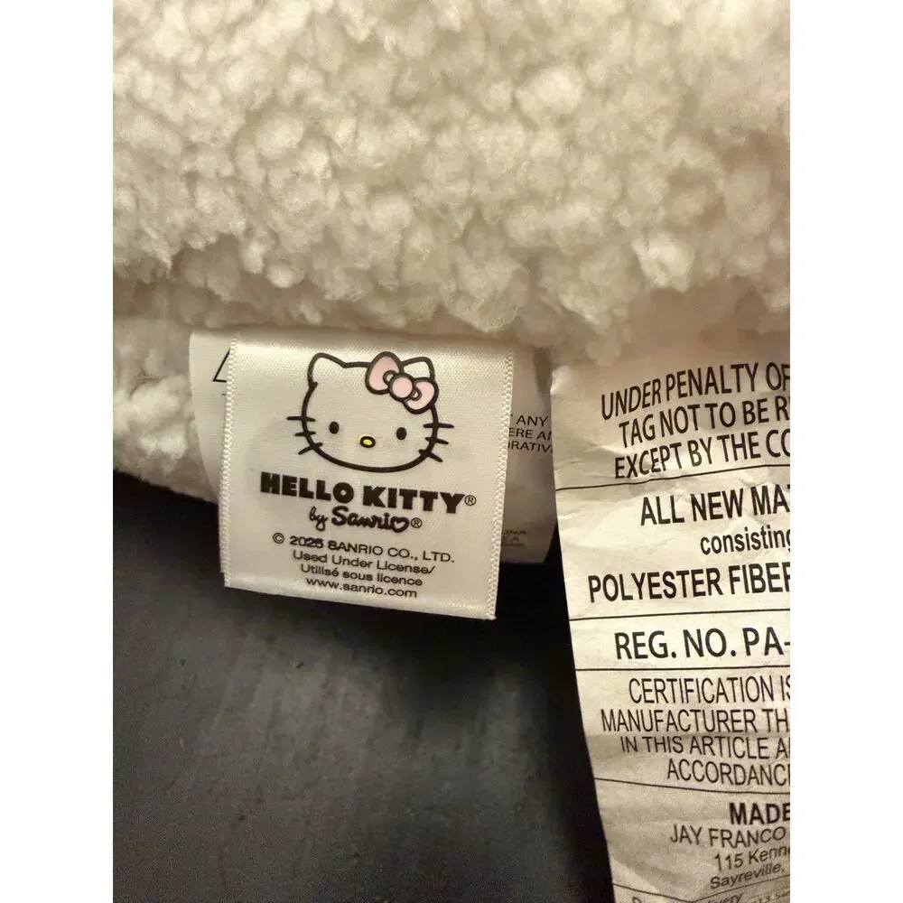 New! Hello Kitty Soft Pillow Pink Bow 🎀 & Heart 💙Sunglasses~17”x13.5”
